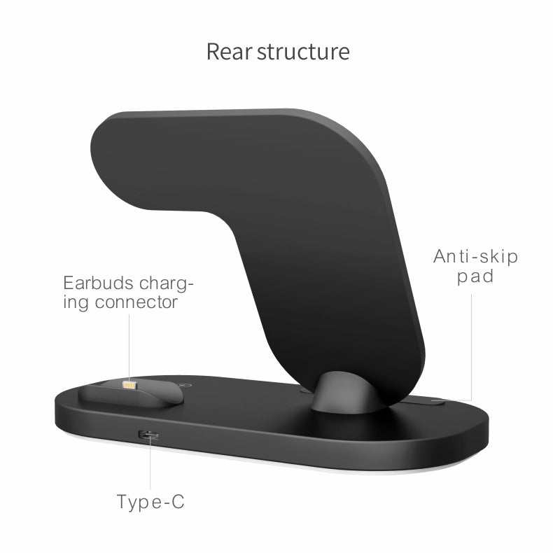 MagnaGear 3 in 1 Foldable Fast Wireless Charger